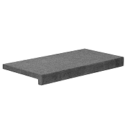 Tibet Dark Grey recht (G654) 60x30x5/2,5 cm (voorzijde gezoet)