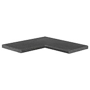 Tibet Asian Black 2.0 binnenhoek - 60/30x60/30x3 cm