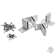 Elephant T beslagset geanodiseerd aluminium