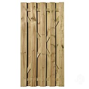 Elephant tuindeur XL verduurzaamd grenen 100x200 cm