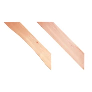 Douglas geschaafde schoor, recht, 4.5x14.5x70 cm, onbehandeld