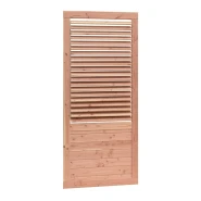 Shutterscherm douglas, 89x224 cm, groen geïmpregneerd