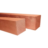 Douglas fijnbezaagde paal 20x20x600 cm onbehandeld
