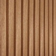 Enkelzijdige wand C met Thermo Triple profiel. ayous. hoogte 224 cm