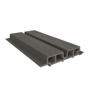 Newtechwood hkc co-extrusie castellation pro65 gevelbekleding, 3,3x18x290 cm, silver gray.