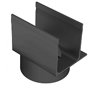 SlimLine onderuitloop excentrisch ø80 mm