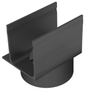 Slimline onderuitloop 110mm