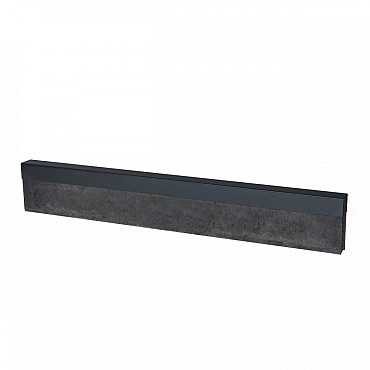 Uprofiel gelijkzijdig opsluitband 5cm 300x5,1x5,1x5,4 cm Antraciet