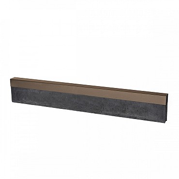 Uprofiel gelijkzijdig opsluitband 5cm 220x5,1x5,1x5,4 cm Supra Bruin