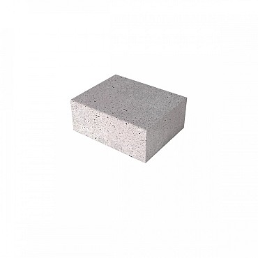 SV Oudhollandse halve traptrede 50x40x20 cm grijs