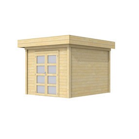 Vuren Topvision Bosuil, 300x300 cm, groen geïmpregneerd