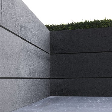 60x15x15cm Modular Kleurvast Black