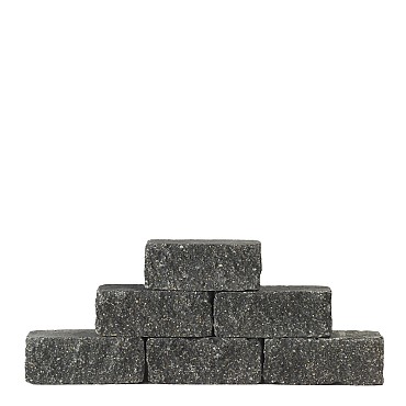 Brickwall Antraciet 8x10x30 cm  OP=OP AKTIE