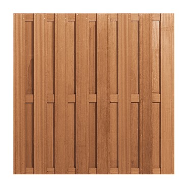 Hardhout tuinscherm 180x180 cm