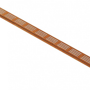 SlimLine Corten vervangingsrooster 100cm