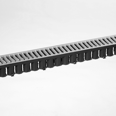 Hexaline 2.0 goot met verzinkt stalen rooster 100 cm