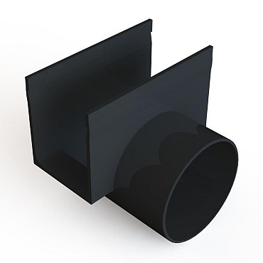 SlimLine zijloop 80mm