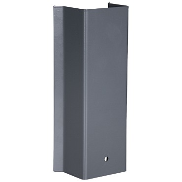 Beschermkap staalgrijs RVS voor tuinpaal stopcontact pro