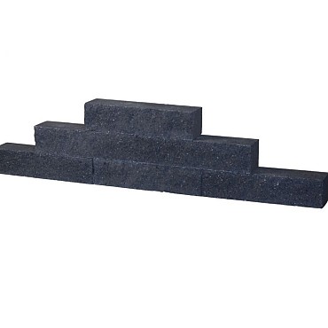 Splitblok 38x9x9 cm Antraciet