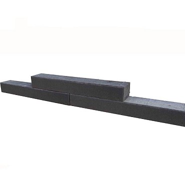 Patioblok strak 60x12x10cm Antraciet