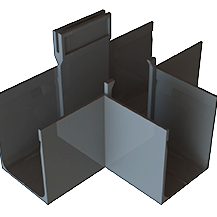 SlimLine T-stuk (zonder rooster)