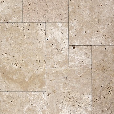 Travertino Autum Honed Antique Romaans Verband (Kist 15,84 m²)