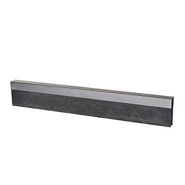 U profiel gelijkzijdig opsluitband 5 cm 300x5.1x5.1x5.4 cm verzinkt