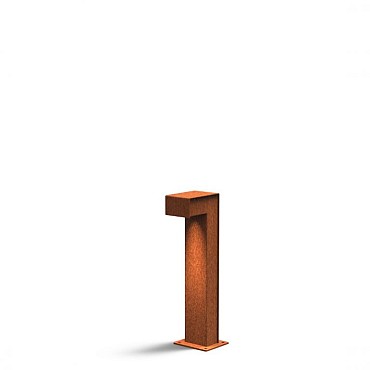 Staande lamp Corten staal incl. LED-lamp C2S - 500