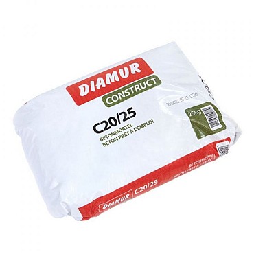 Diamur Kant en klaar Betonmortel BM, zak 25kg