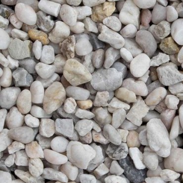 Witte kwarts grind 8-12 big bag a +/- 1 m3