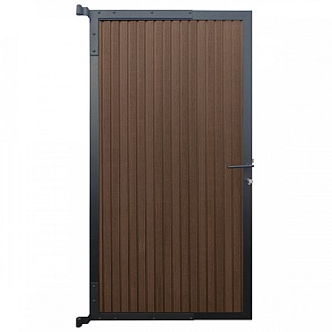 Tuindeur composiet LineaFence Ipé - 90x180 cm