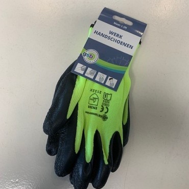 GSB Werkhandschoenen L maat 9