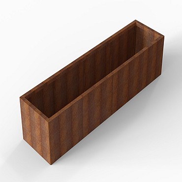 Bloembak Module+ 60x240x56 cm Corten