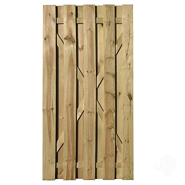 Elephant tuindeur XL verduurzaamd grenen 100x200 cm