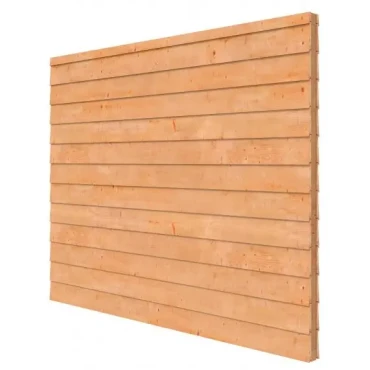 Douglas wandpakket t.b.v. dubbelzijdige wand Comfort/DHZ 278.5x224 cm, onbehandeld