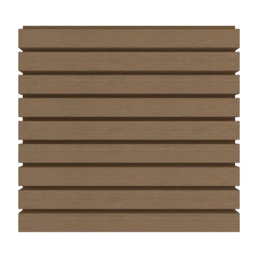 NewTechWood composiet co-extrusie wand bekleding castellation 50 profiel. 2.5x19.6x290 cm Teak