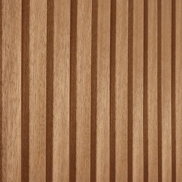 Enkelzijdige wand E met Thermo Triple profiel. ayous. hoogte 224 cm