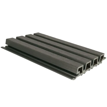 NewTechWood composiet co-extrusie wandbekleding rhombus profiel, 3,3 x 21,5 x 230 cm, Silver Gray.