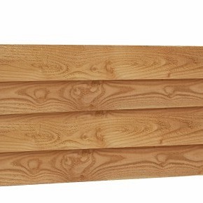 Douglas wandpakket t.b.v. dubbelzijdige wand kapschuur Comfort 371x162 cm, zwart geïmpregneerd