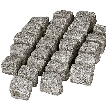 Kinderkop Portugees Graniet Grijs 7x9cm in Big Bag