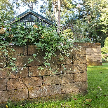 Stapelblokken Tufsteen 37x20x11 cm