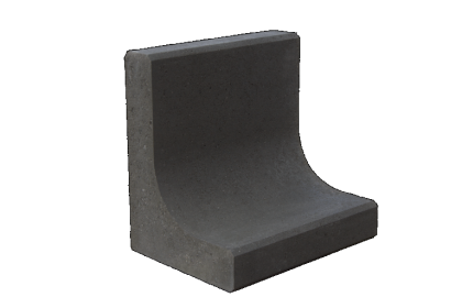 L-Element 60x40x30 cm Antra | Bevers Steencentrum