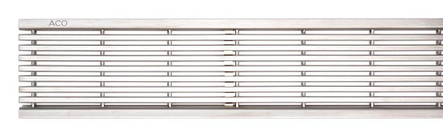 Langstaafrooster RVS 50 cm (Euroline/Hexaline) alleen het rooster