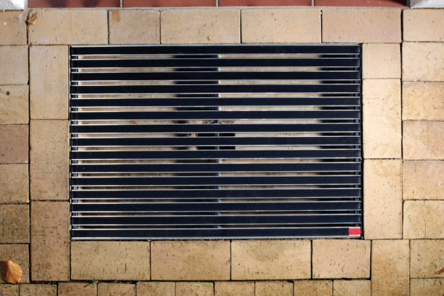 Schoonlopermat rubberstroken 75x50 cm