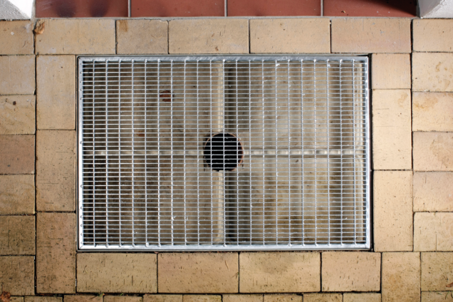 Schraaprooster tbv schoonloper 100x50cm