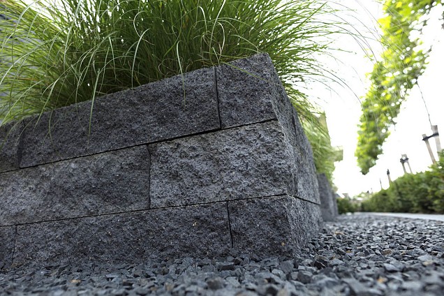 Splitblok 38x9x9 cm Antraciet