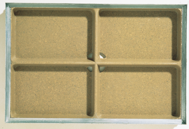 Schoonloperonderbak polymeer 100x50x8cm