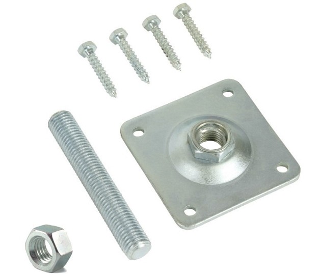 Set voor betonpoer - scharn.pl. M20 - incl. draadstang 125mm