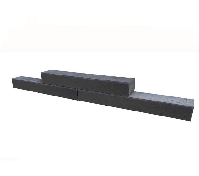 Patioblok strak 60x12x10cm Antraciet