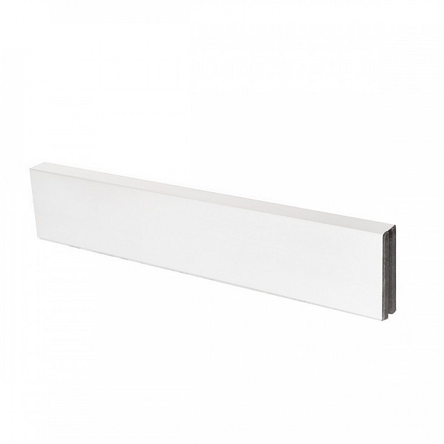 Uprofiel ongelijkzijdig opsluitband 6cm 220x4,6x19,6x6,4 cm Wit